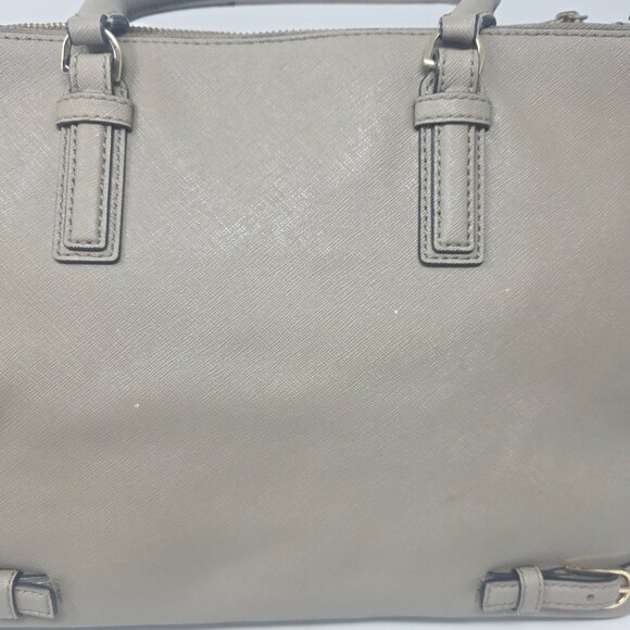 Tory Burch Robinson Saffiano Double Zip Tote Crossbody Shoulder Bag Large - Picture 9 of 14